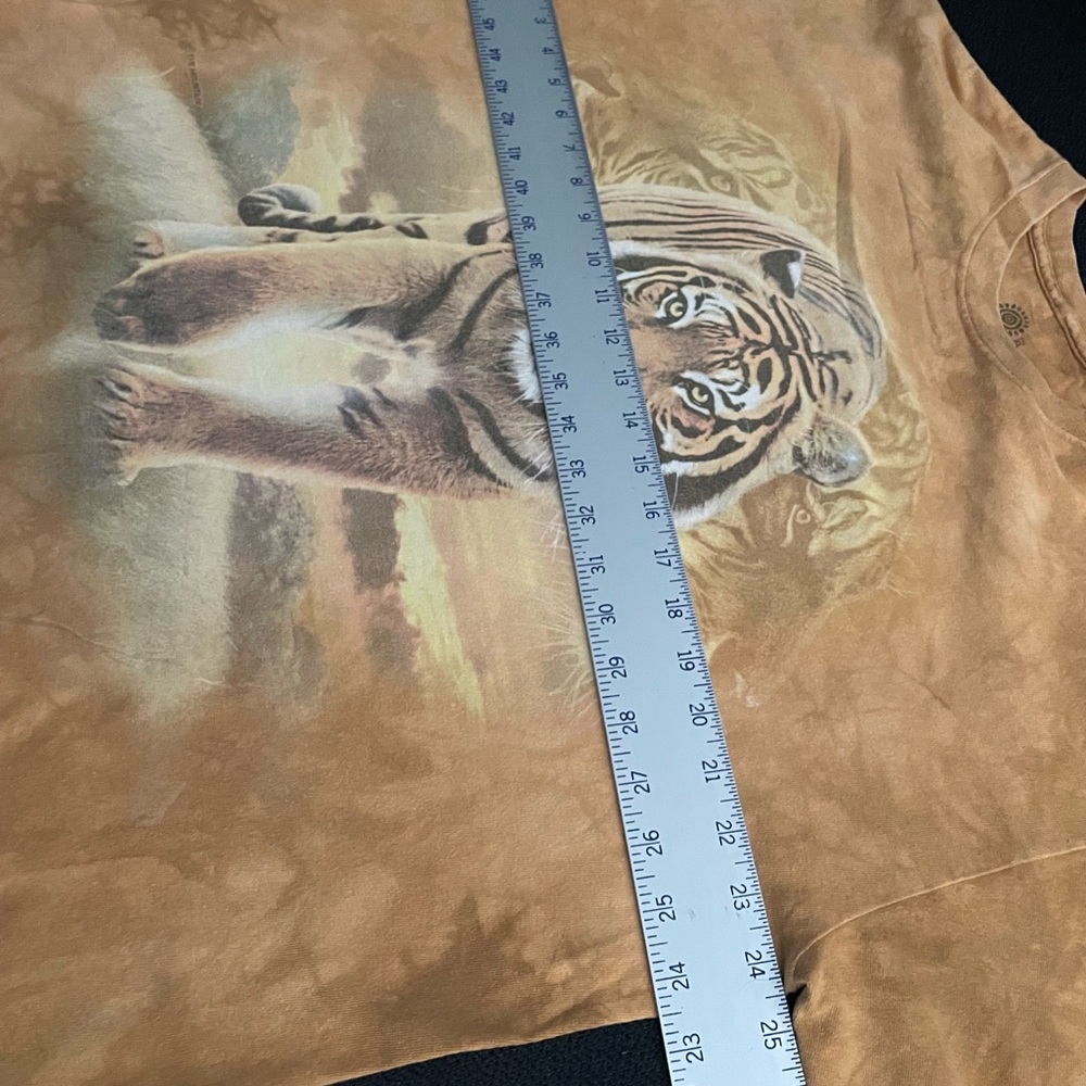 The Mountain tie dye Tiger graphic tee sz XL - Picture 5 of 9